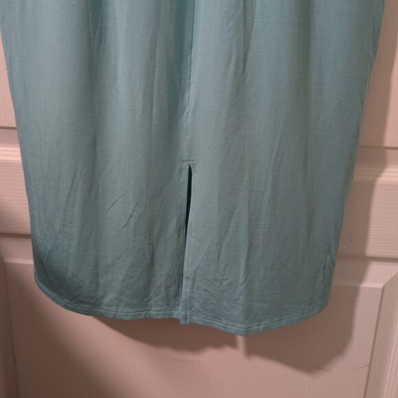 NEW! Athleta | Santorini Cinch Dress In Turquoise (M-Tall) - Picture 5 of 12